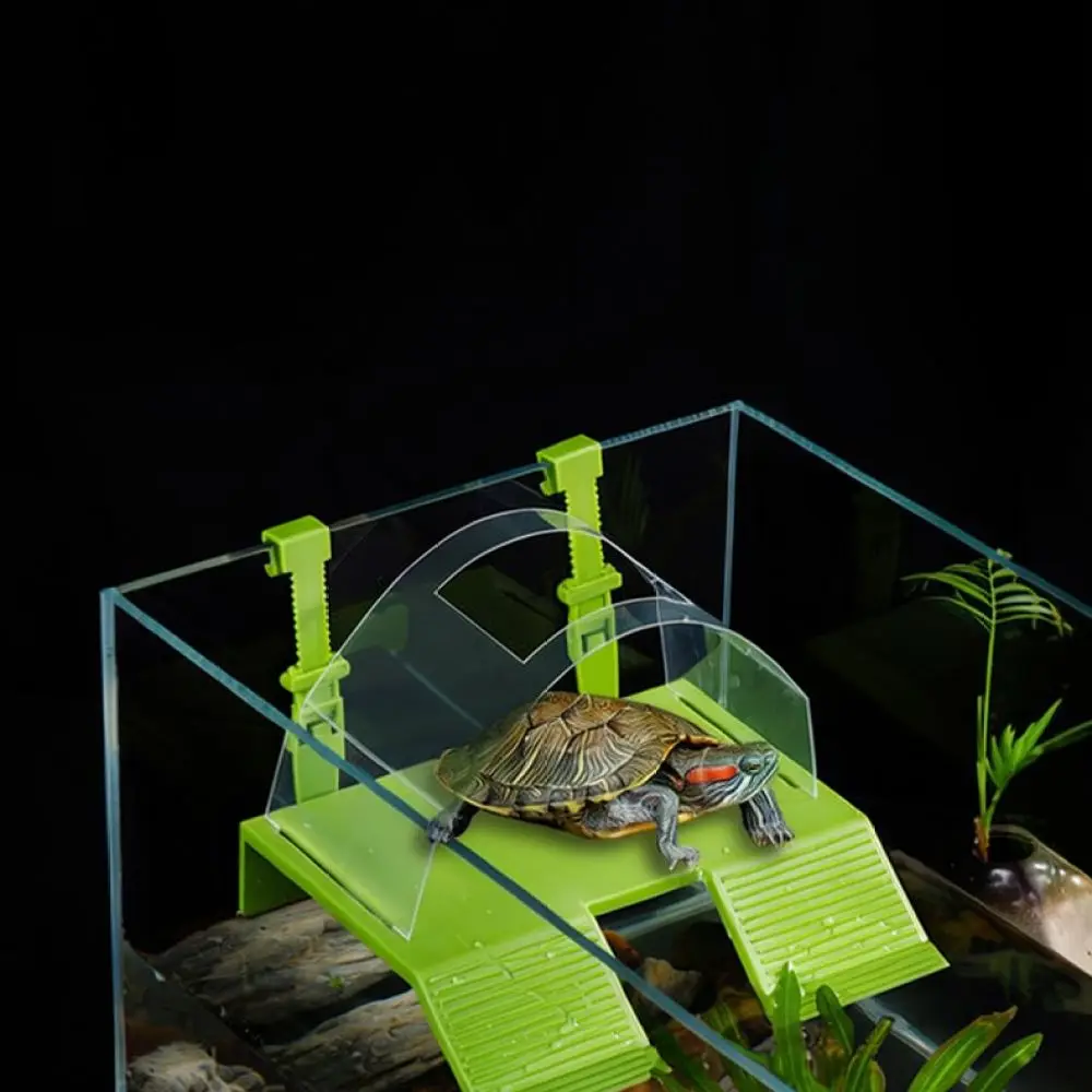 Floating Dock Platform For Turtle Aquarium Hook Mounted Resting Shelf Reptile Basking Terrace Escape Proof Supplies
