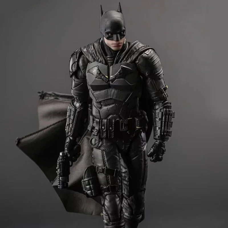 أصول تيار مستمر العدالة الدوري لو باتمان روبرت باتينسون الشكل باتمان التماثيل d'anime جمع نماذج jouets cadeau #5