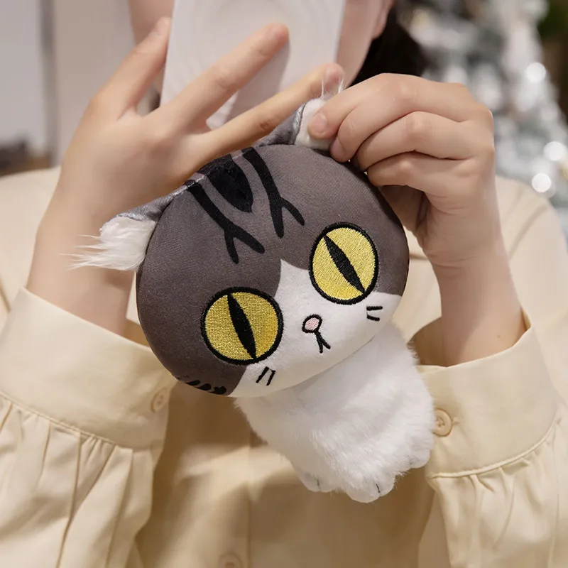 15 cm Interessante Kreative Nette Katze Weiche Plüsch Spielzeug Glättung Puppen Sofa Dekor Mädchen Geburtstag Geschenke Kinder Schlafen Begleiter Puppe