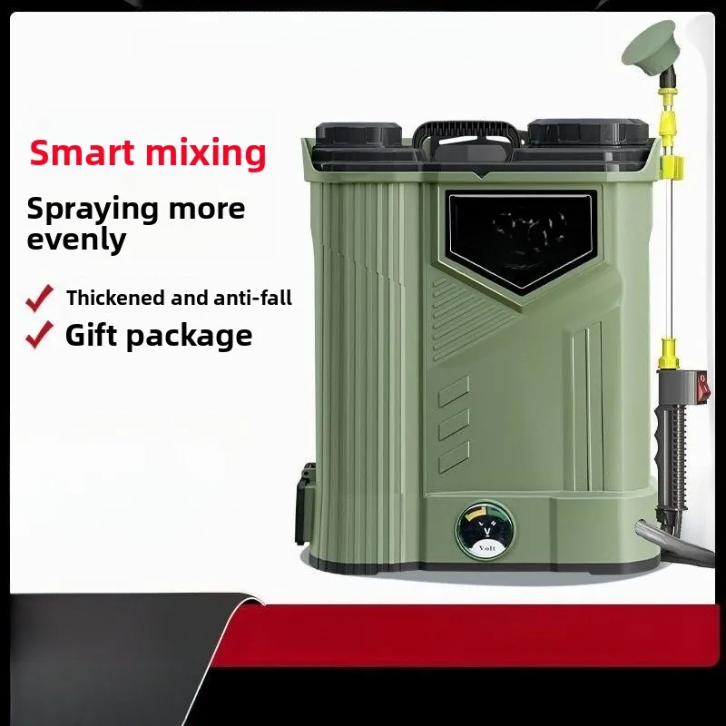 

Электрическая лейка, рюкзак, двигатель из чистой меди, утолщенный корпус бочонка под давлением, прочная машина без обжима