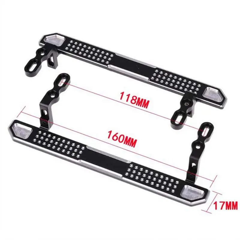 

Component For Traxxas TRX-4 Remote Control Off-Road Climbing Car Accessories Simulation Metal Side Plate T4 Adjustable Pedal