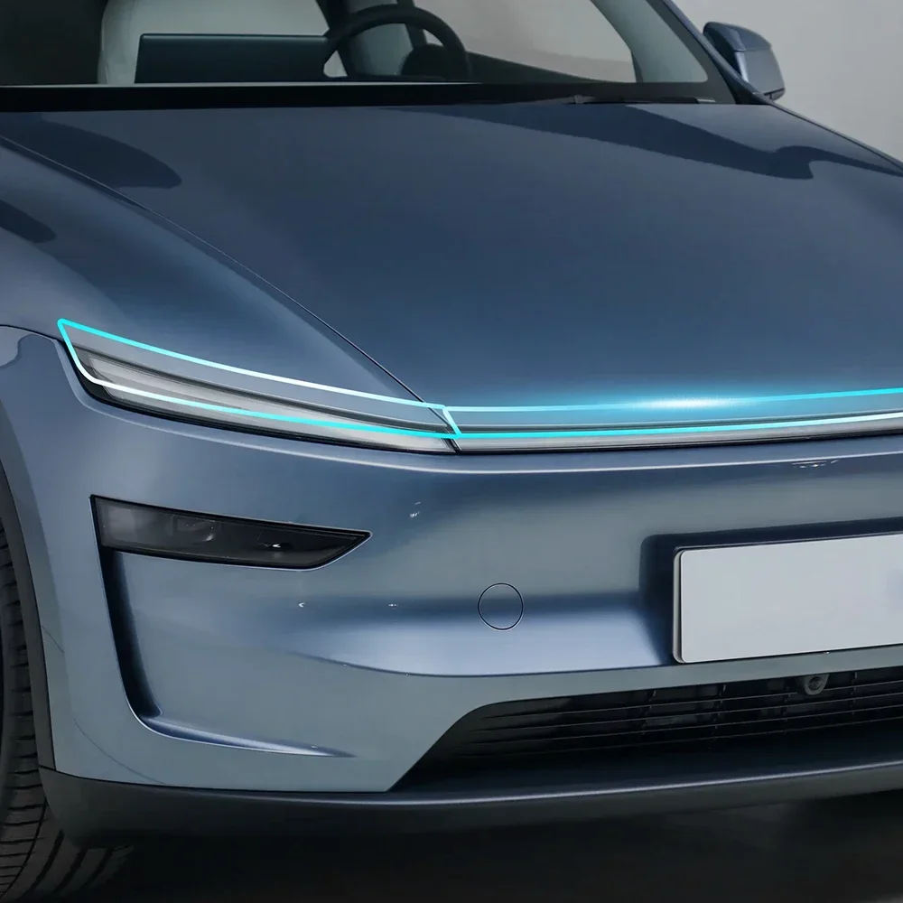 Folia ochronna PPF na klamki, reflektory, lusterka wsteczne i tylne światła do Tesla Model Y Juniper 2025 2026, wstępnie przycięta, bra, odporna na zarysowania