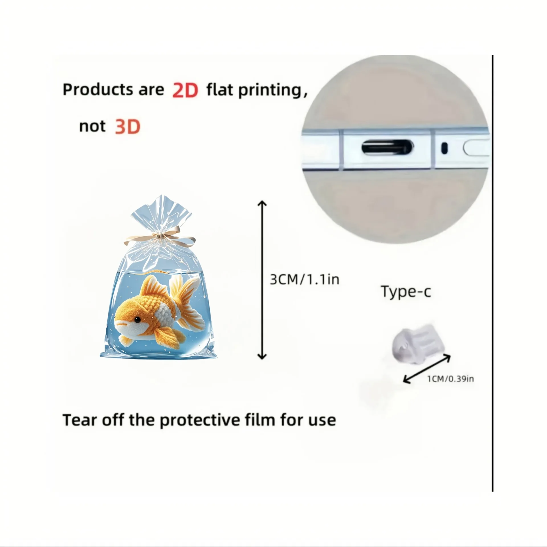 لطيف الزائد! قابس Baoyu المقاوم للغبار، قم بإنشاء درعًا واقًٍا فريدًا ورائعًا لهاتفك، فإن قابس Baoyu المقاوم للغبار بشكل إبداعي من خلال الخيال، ويقدم حماية فريدة لمنفذ شحن هاتفك