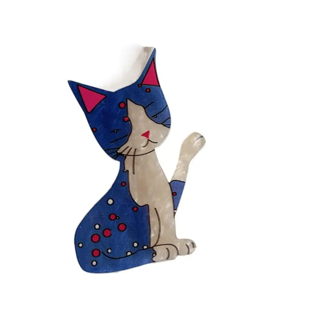 

Funny Animal Cat Acrylic Hairpin Korean Style Bang Clip Cartoon Duckbill Clip Hair Accessories Cartoon Hair Clip Travel