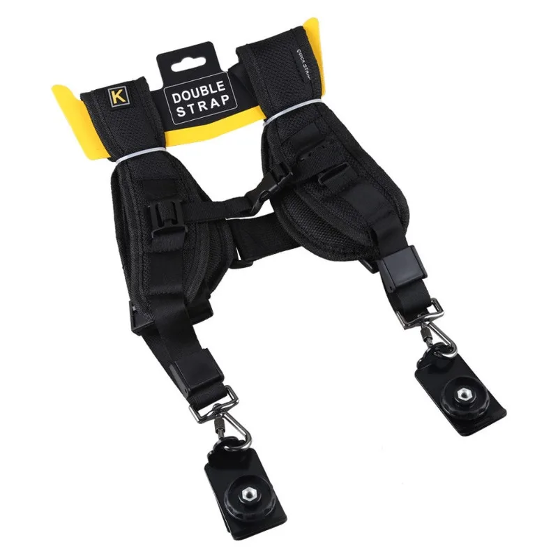 DSLR camera shoulder strap/shoulder strap quick shooter dual machine shoulder strap K label shoulder strap quick loading board