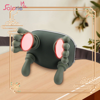 Electric Shiatsu Neck Shoulder Massager Finger Pressure Heated Back Deep Massage Device Kneading Muscle Massage Relaxtion Pillow