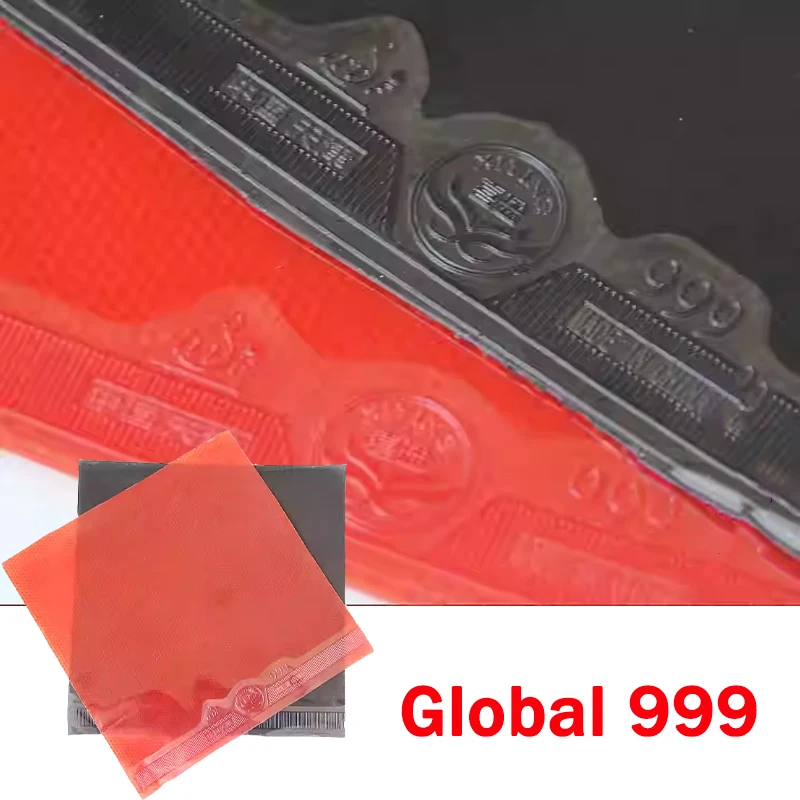 

Накладка для настольного тенниса GLOBE 999 Pips-in OX, суперлипкая, с пупырышками внутрь, гладкая, без частиц, для ракеток для пинг-понга