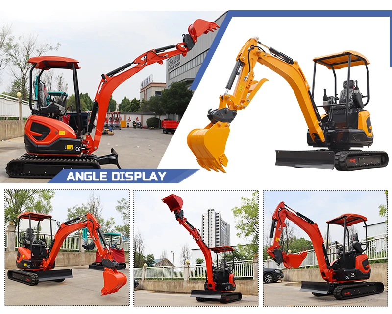 Hochwertiger Mini-Bagger, kleiner Hydraulikbagger mit leistungsstarkem Motor, konkurrenzfähiger Preis für vielseitigen Einsatz. – Detail 5
