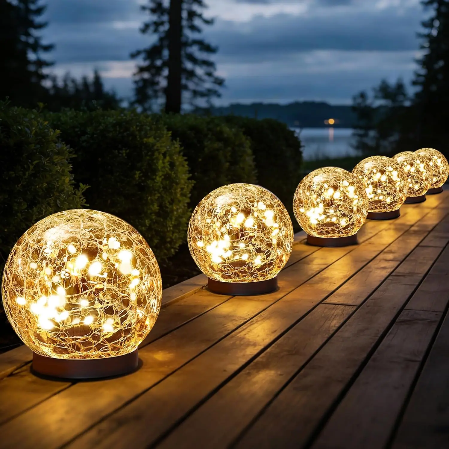 Deck Lighting Weather PC Shell 9in Solar Spotlight 7 Color Modes All Weather Cool White