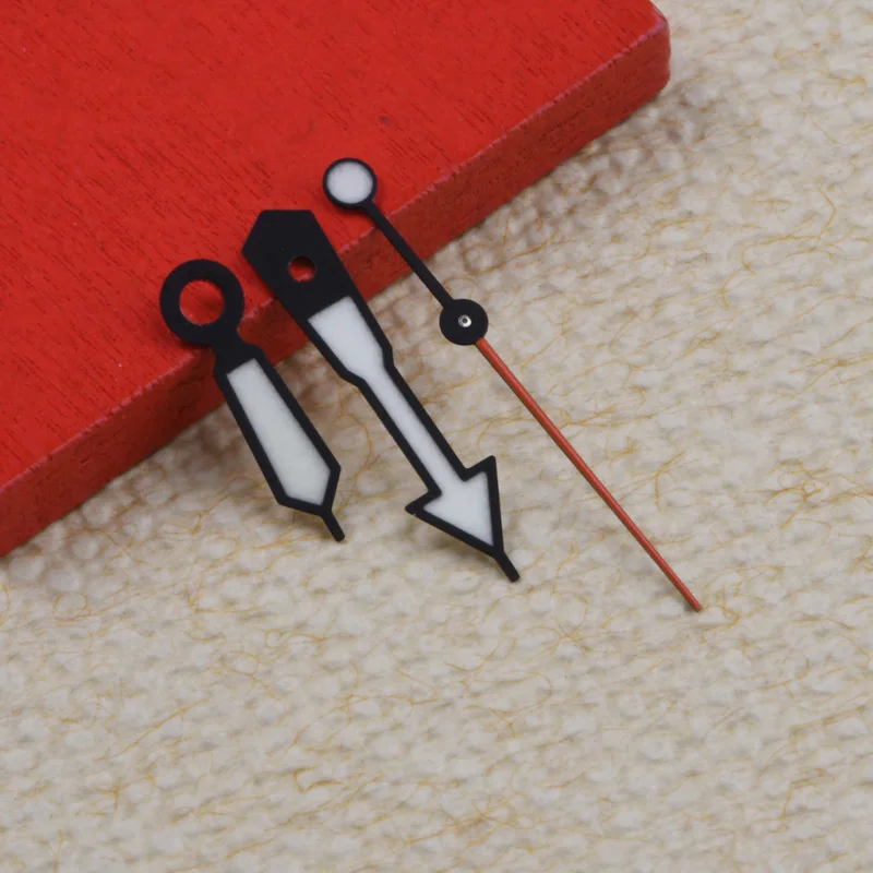 

Зеленые светящиеся стрелки часов NH35/NH36 MM300 6105 6309 SKX007/009 Тунец может Черепаха, стрелки часов подходят для часов Seiko, аксессуары