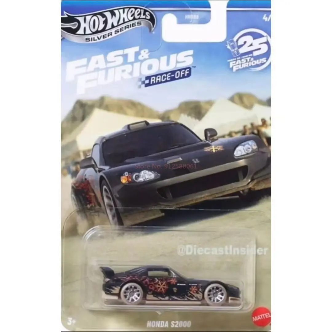 Hot Wheels 2026 Diecast Car Model Fast And Furious Race Off Series HNR88 P Toyota Celica Mazda Rx7 Volkswagen Jetta Honda Civic view 4