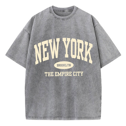Женская винтажная футболка New York Brooklyn
