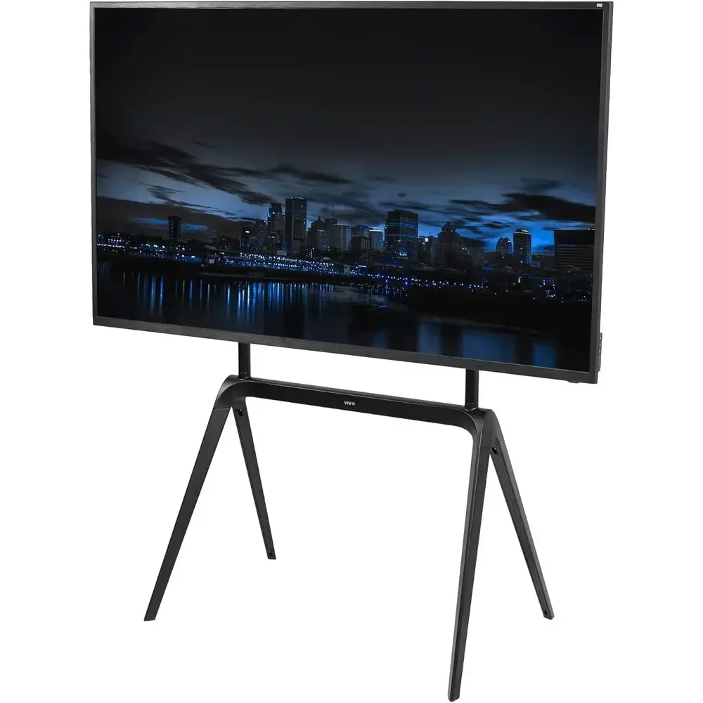 

65-86 Inch Adjustable LED LCD TV Stand with 4 Legs, Max VESA 600x400mm, Black