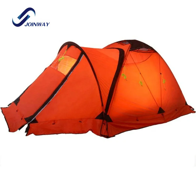 JWJ-038 Ultralight custom print aluminum pole tenda camping sound proof tent for sale