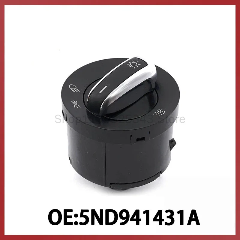 

5ND941431A is suitable for Volkswagen Passat Golf car headlight fog light switch headlight combination switch