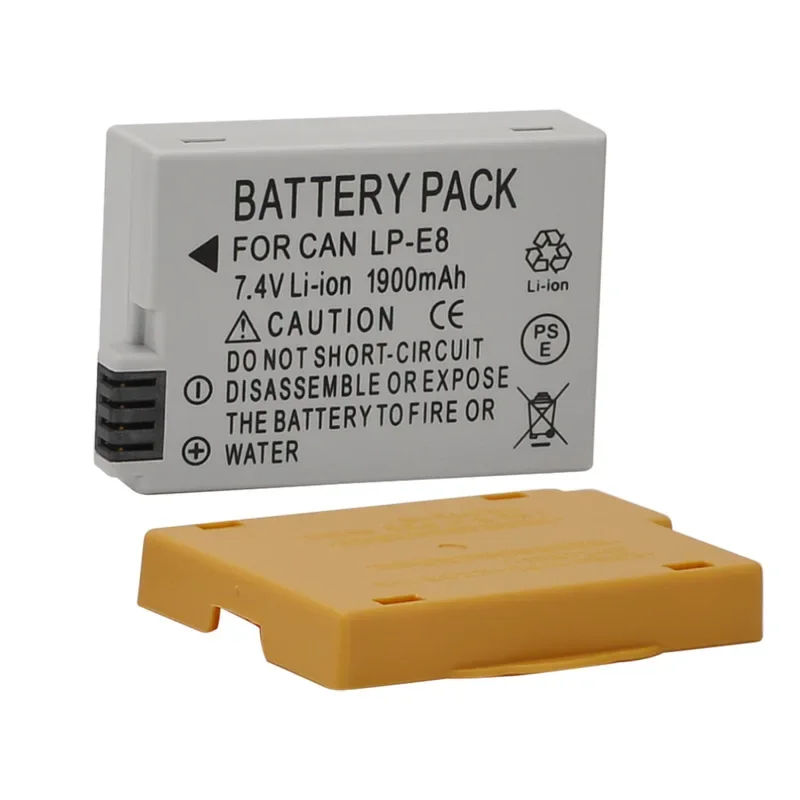 10 Pack Suitable for Canon Camera Battery LP-E5 LP-E6 E6N LP-E8 LP-E10 LP-E12 LP-E17