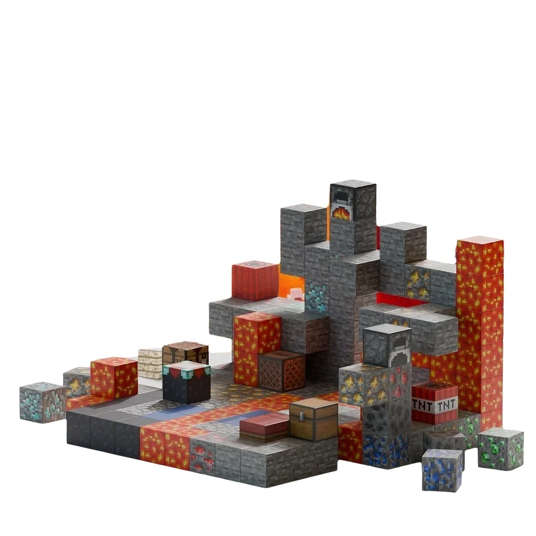 

Magnetic block children's educational building toys integrate children's creativity and creative development magnetic bricks