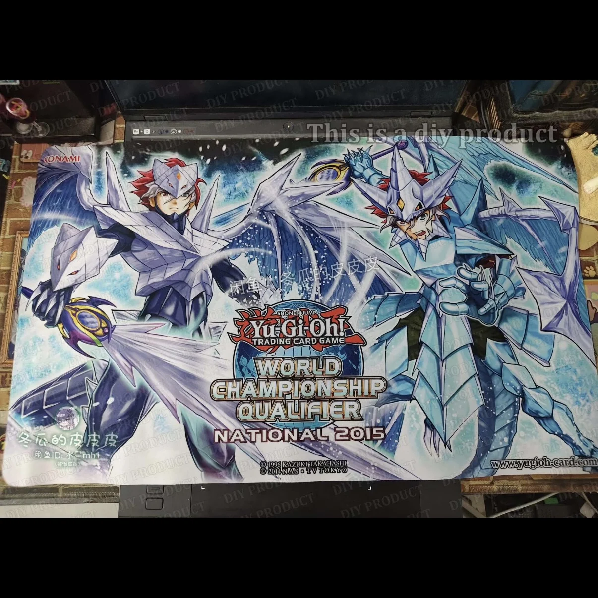 Board Game Gi - Yu-Gi-Oh! Wcq2015 Rare Diy Nekroz of