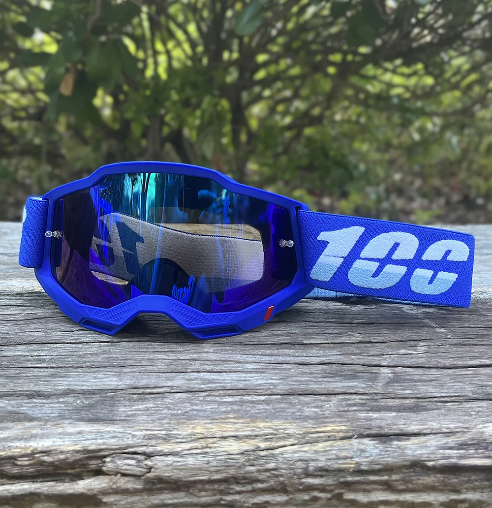 100 i più nuovi occhiali di protezione UV400 antivento - Motocross, moto, ATV, MTB Maschera da ciclismo e sci
