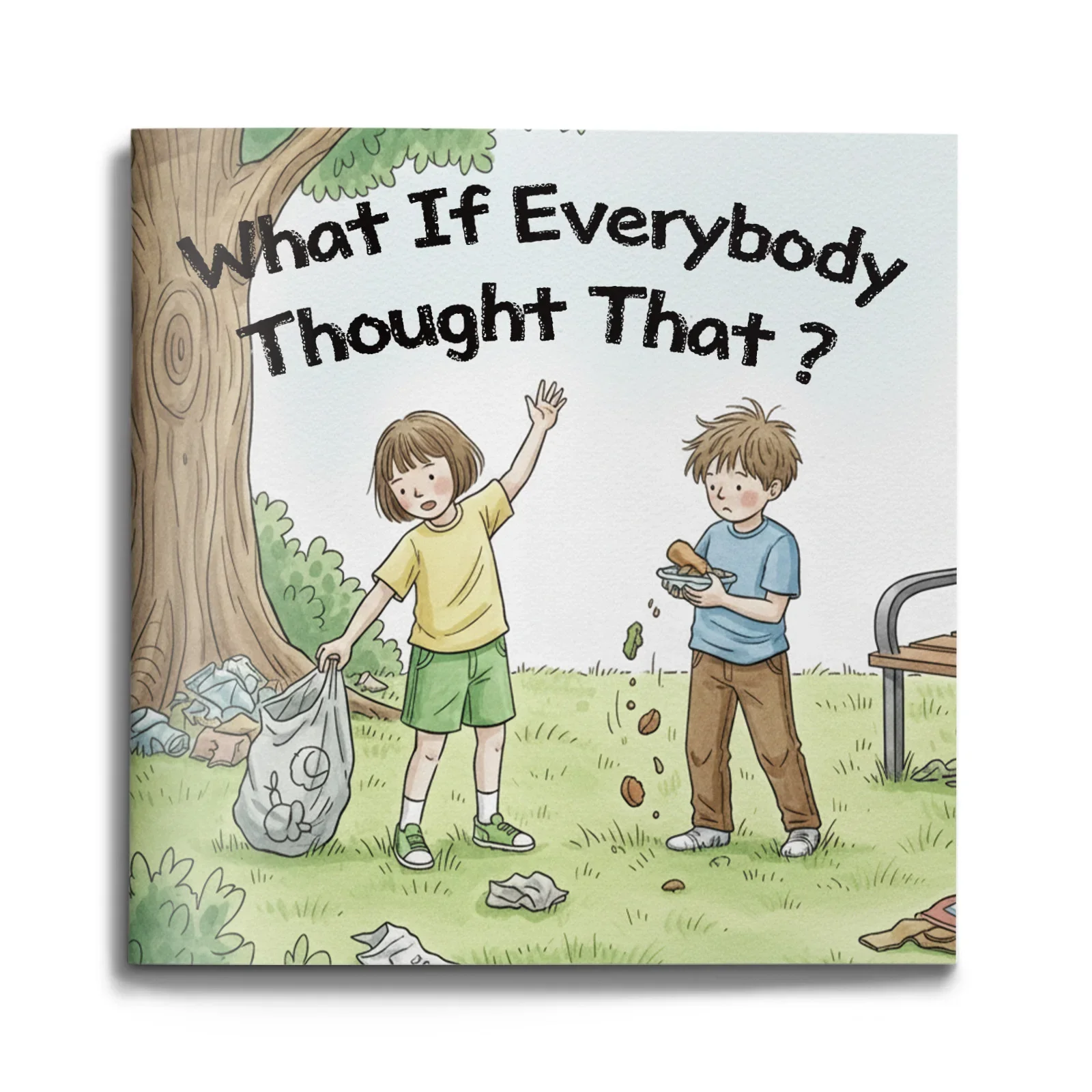 What If Everybody Thought That?, Inspiring Children’s Picture Book About Thinking, Responsibility and Respect