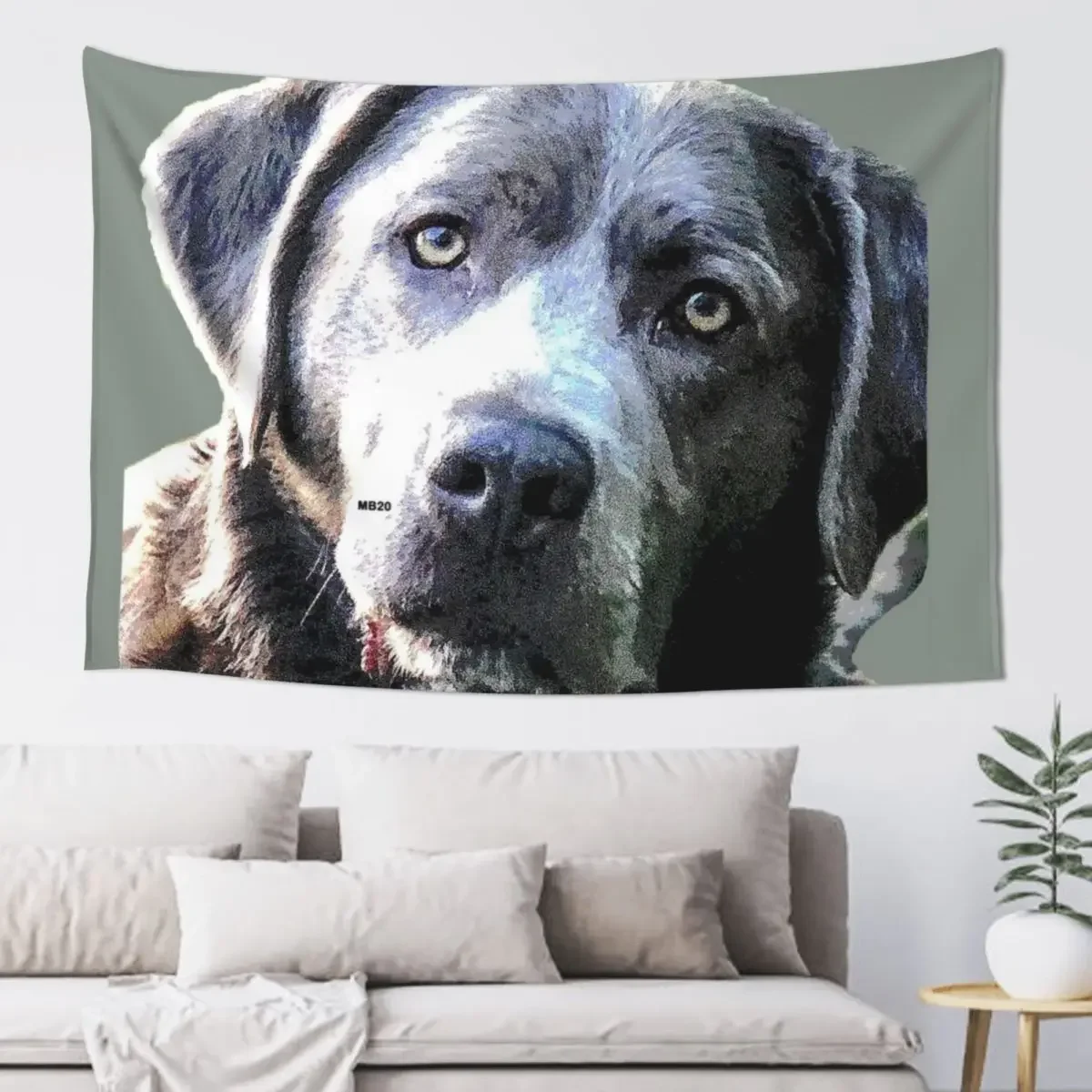 

Silver Lab Gray Tapestry Bedroom Decorations For Bedroom Wallpapers Home Decor Tapestry