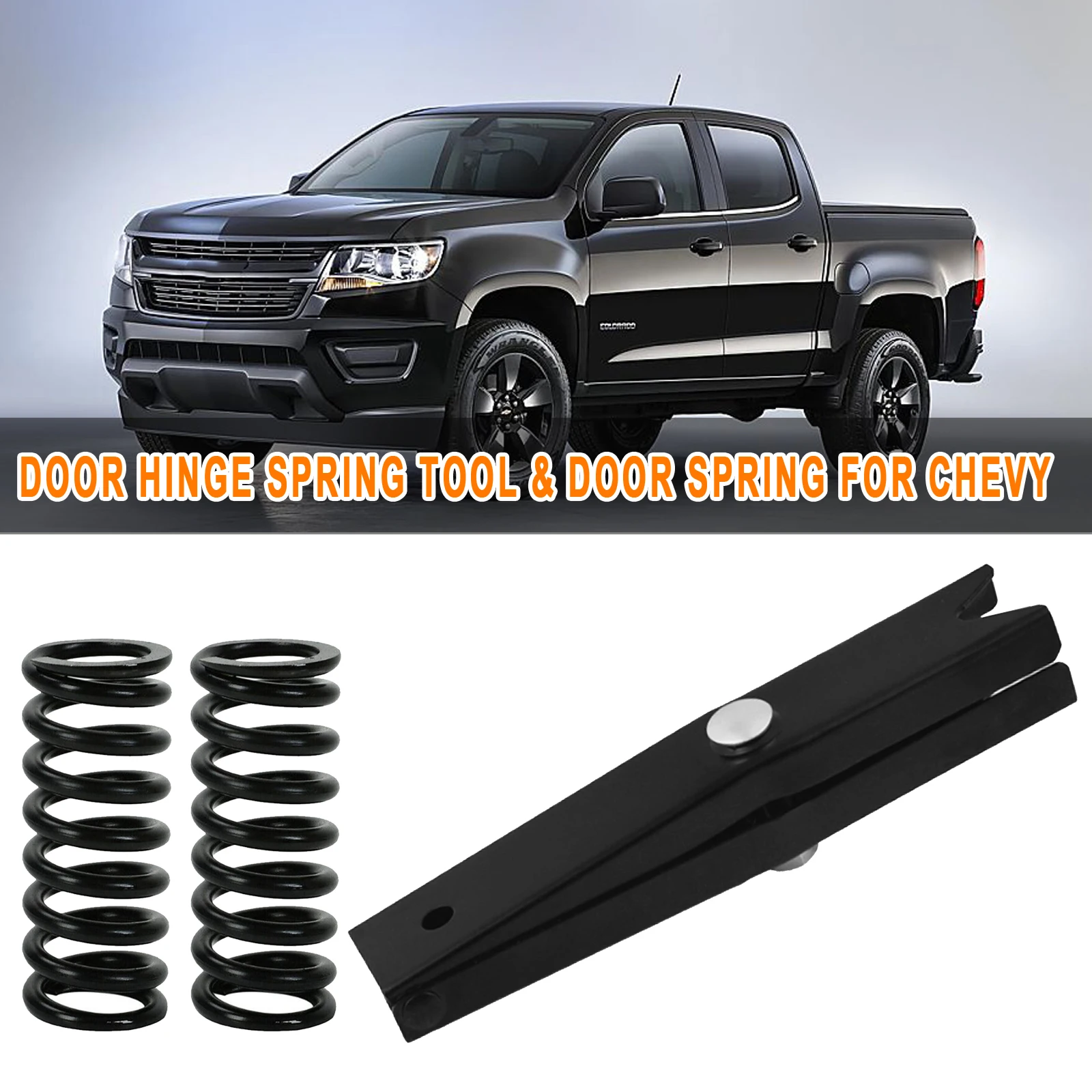 

Door Hinge Spring Tool with Door Hinge Spring For Chevy Chevrolet S10 GMC S15 Pickup Truck SUV C1500 C2500 K1500 K2500 K3500