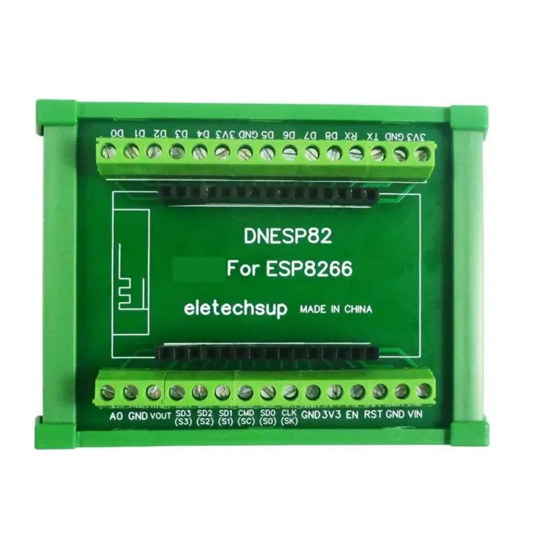 2.4G NodeMcu Lua WIFI ESP8266 Wifi GPIO DIN Rail Box Expansion Board for Arduino PLC