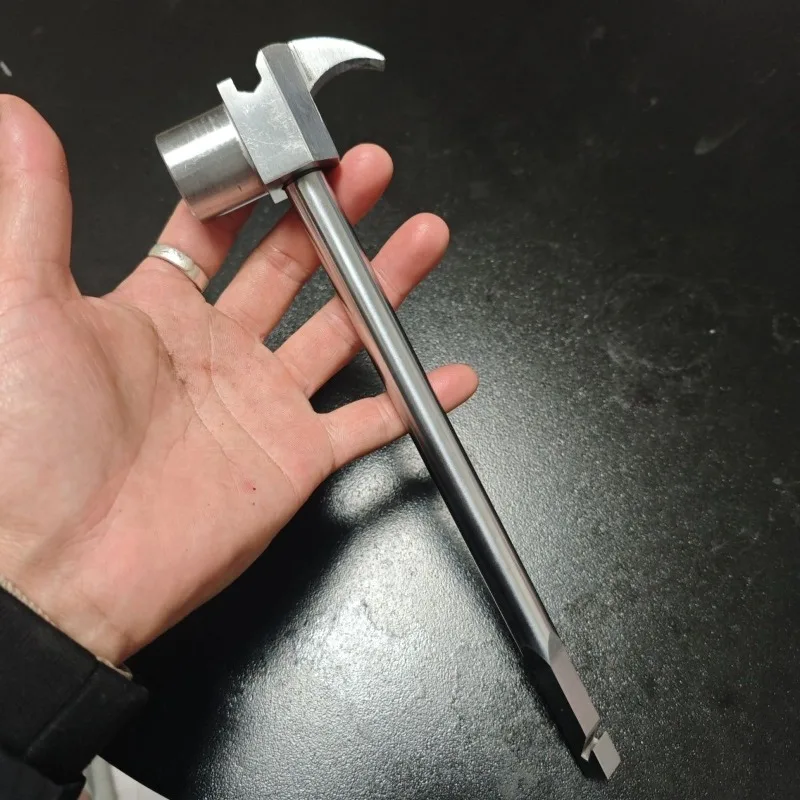 Multi-functional Hammer Door Lock Repair Locks Cover Pry Bar Doors Frame Tension Adjustment Tool Quick Repair Kit Hand Tool Sets