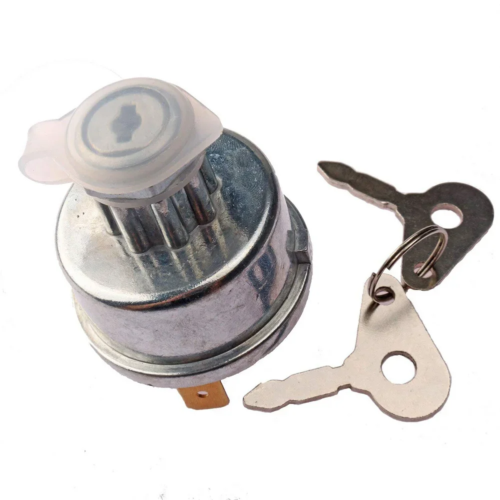 Switch Tractor Accessories Durability For Lucas 128SA 35670 Tractor Ignition Switch Keys Metal 12V/24V 150g 1pc Ignition