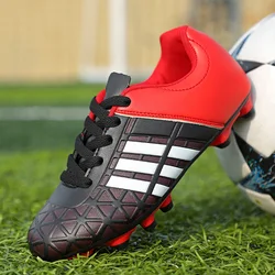 AG/TF Kids Football Shoes Indoor Professional Original Boy Football Field Boots Soccer Childrens Shoes Society Cleats Training