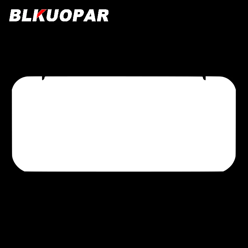BLKUOPAR لملصقات السيارات الحديثة المحمولة الإلكترونية المقاومة للماء، شارات الرسوم المتحركة البسيطة المقاومة للخدش، واقي من الشمس من الفينيل للسيارة