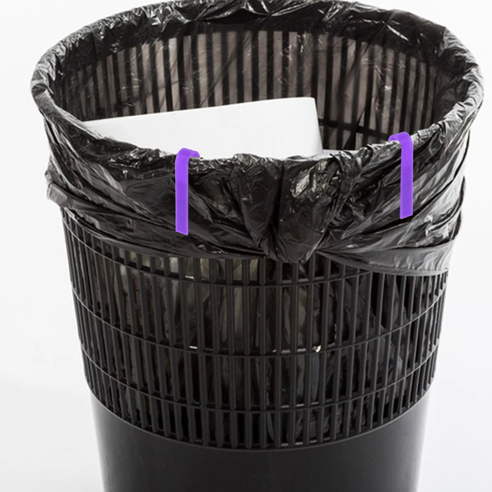 

10pcs Garbage Bag Clips Plastic Trash Can Clip Clamp For Home Office Hotel Use Waste Basket Bag Clips Kitchen Storage Organizer