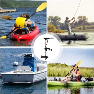 Electric Impulse Popa Engine 45/55/65lbs 12V with brush for inflatable fishery boats 8 MAIN POPA MOTOR SALES - №6