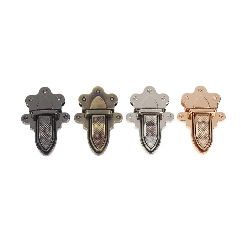 1 Set Metall-Verschluss, Zungenschloss, Druckverschluss, Verschlussteile, DIY-Handtaschen-, Schultertaschen- und Geldbörsen-Hardware-Zubehör – Detail 8
