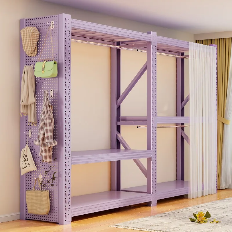 Combination wardrobe Household storage Display rack Warehouse shelf Shelf