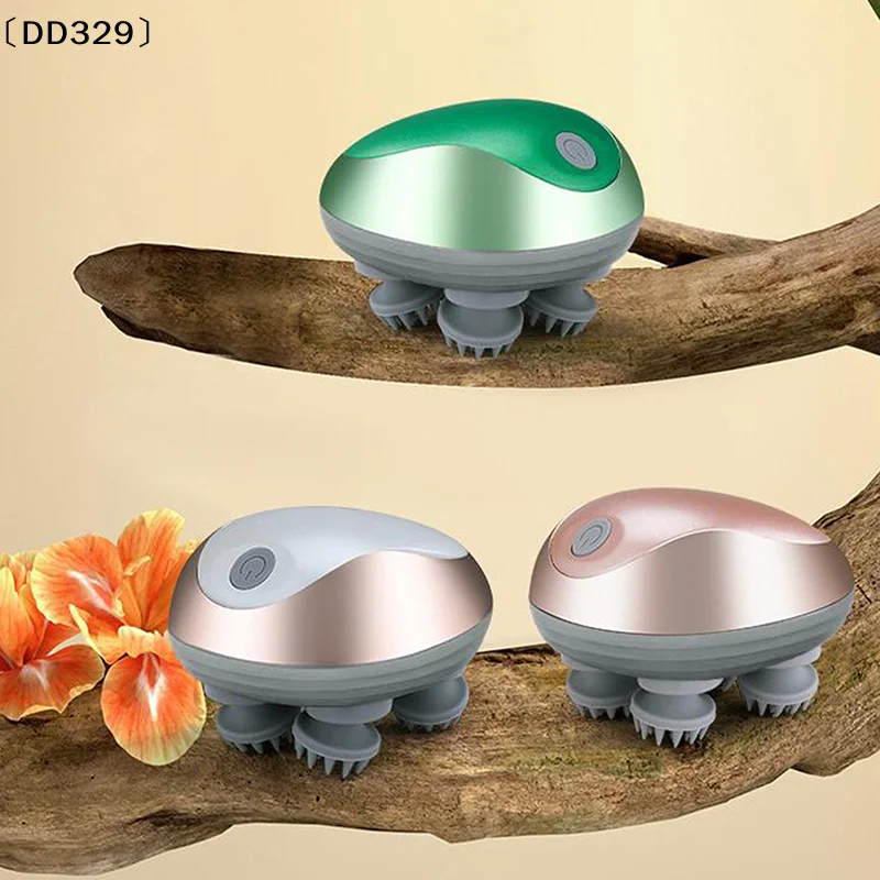 

Electric Head Massager Mutifunctional Cats Dogs Scalp Massager Rechargeable Contacts Pet Body Relax Health Care Massager〔DD329〕