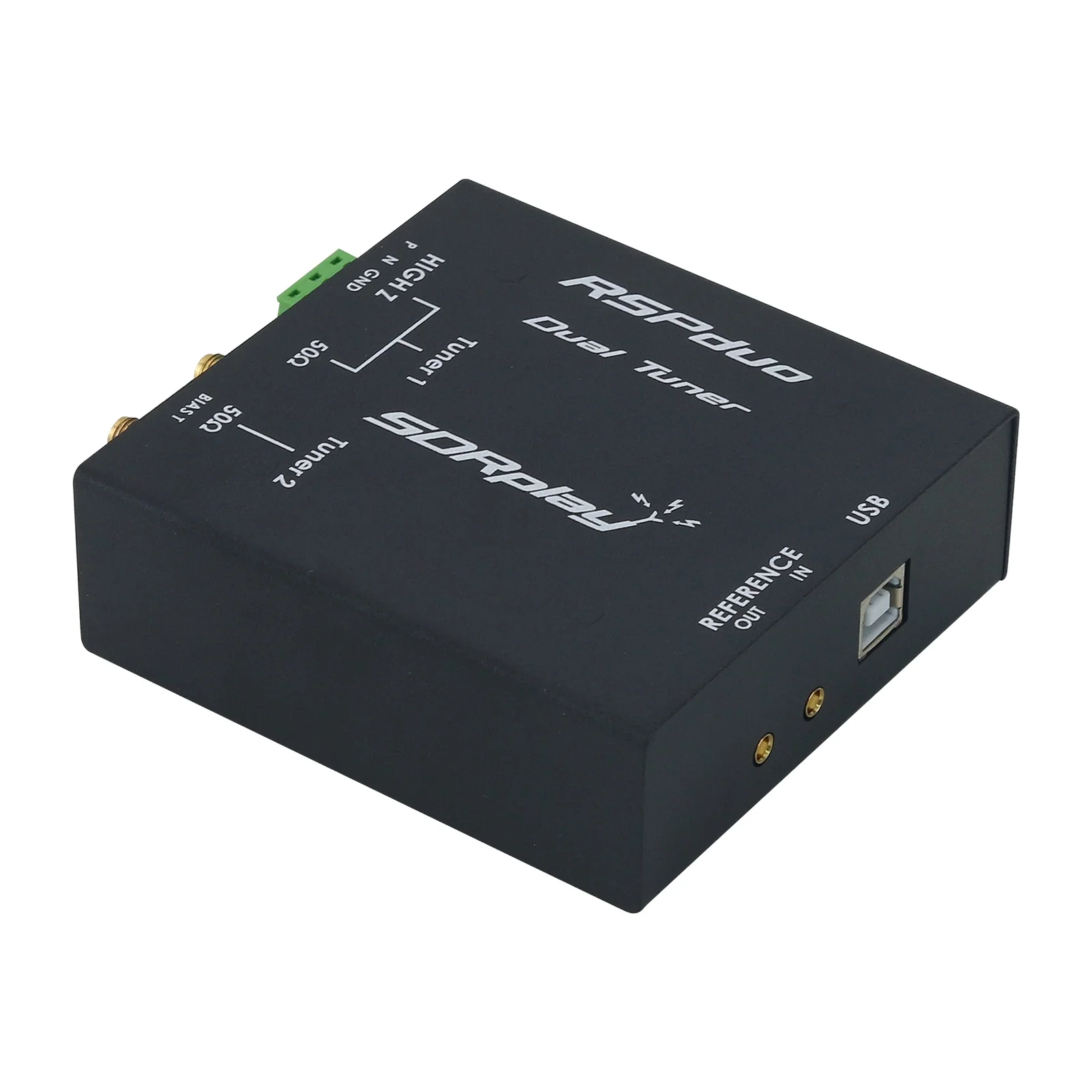 RSPduo Software Defined Radio Full-mode SDR Receiver MCX I/O 1kHz-2GHz 14bit Dual Tuner For SDRPlay