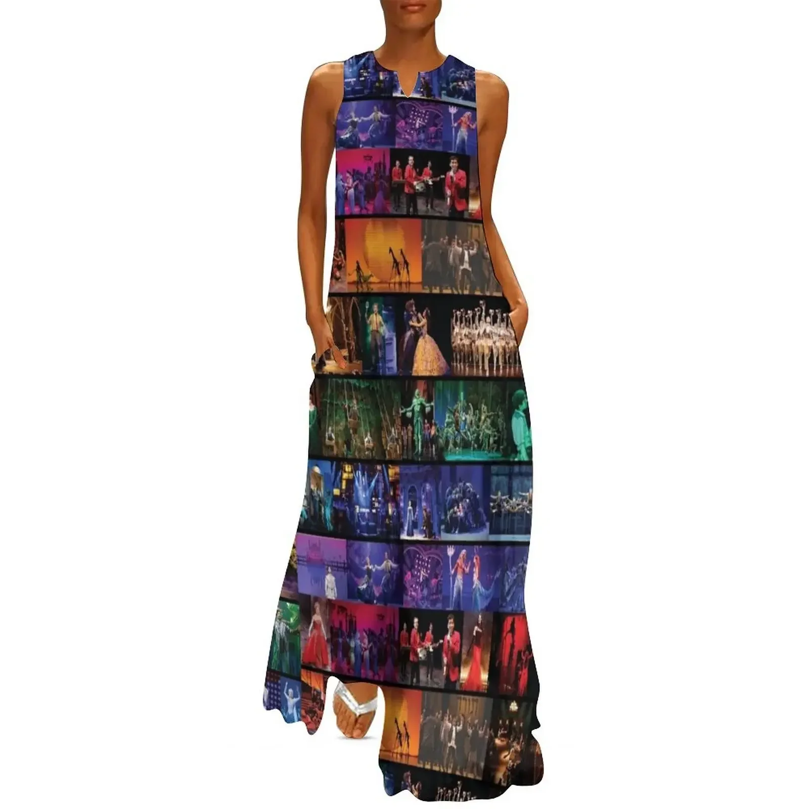 

Rainbow Collage of Broadway Sows Long Dress prom dresses elegant and pretty women's dresses women's summer dress 2025 Dress