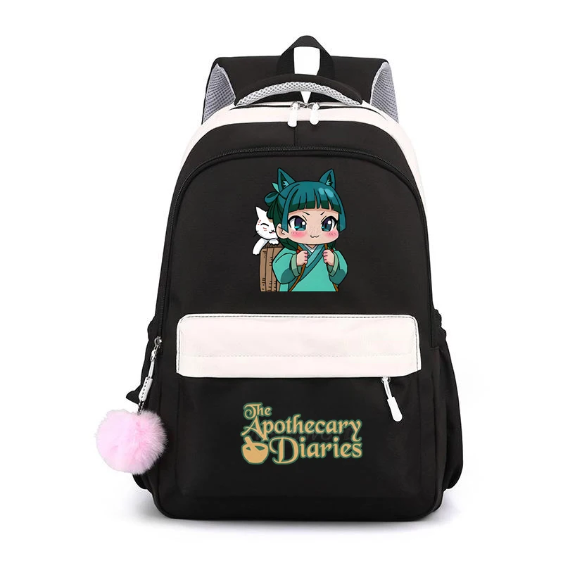 

The Apothecary Diaries Backpack Girls Boy Casual School Bags Students High Quality Daypack Women Outdoor Knapsack Travel Mochila