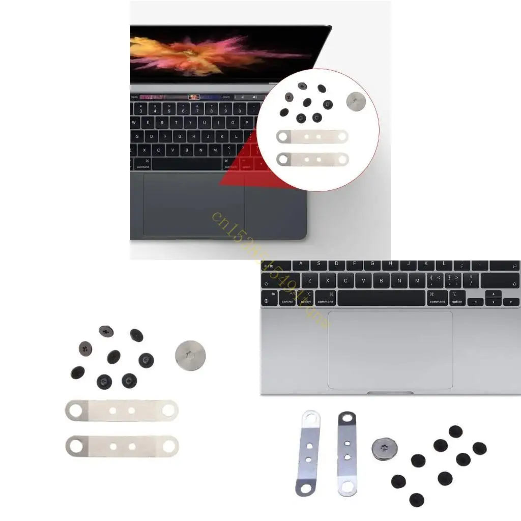 

J60A 1 Set Trackpad Touchpad Screws Set Repair Part For Pro 13" 15" 17" A1278 A1286