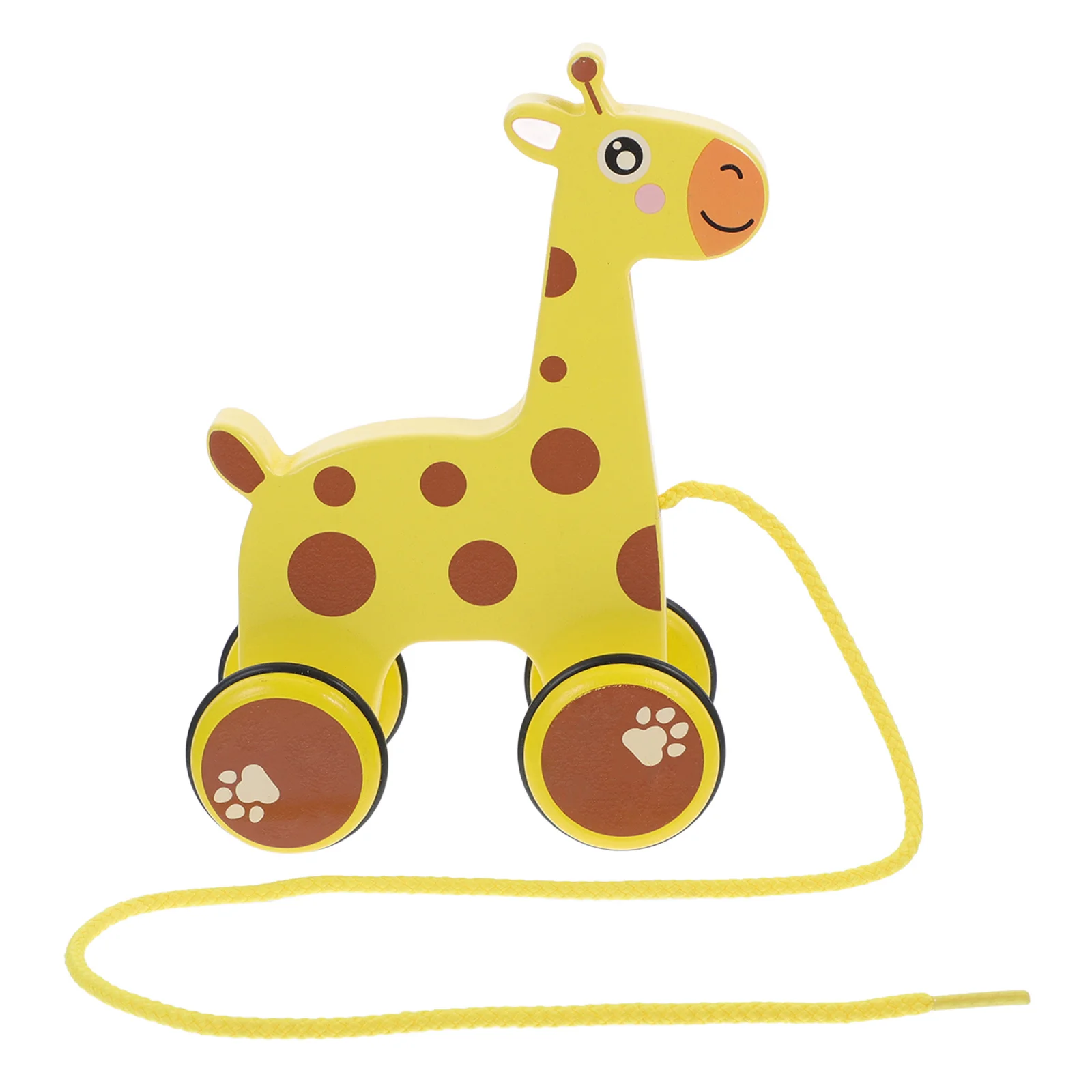 

1Pcs Baby Toddler Traction Giraffe Pull Animal Plaything for Early Cognitive Development