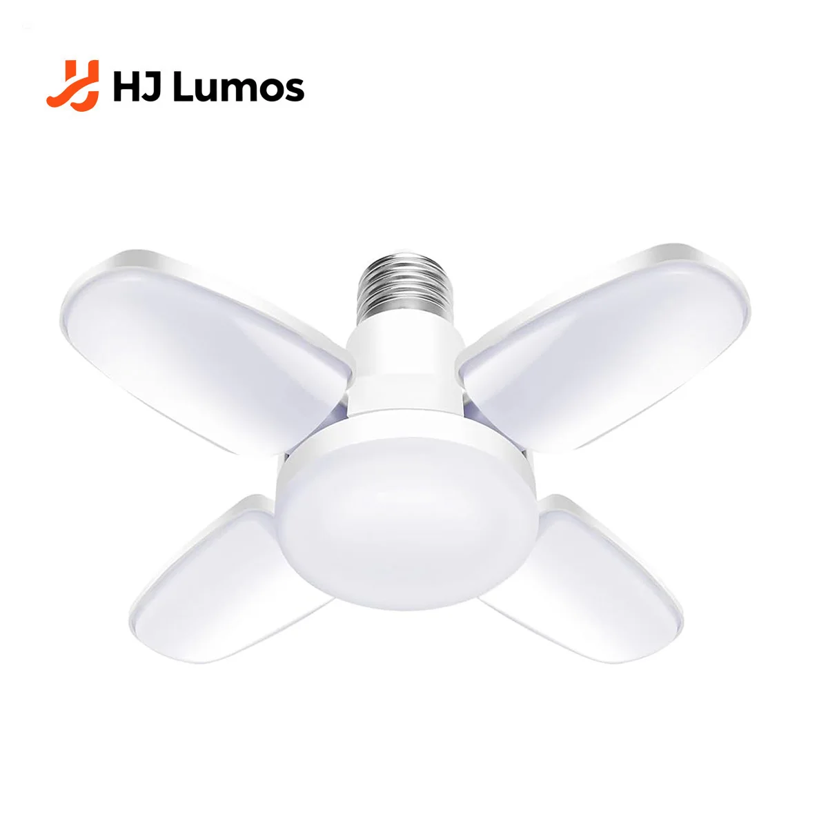 

60W LED Pendant Light Foldable Fan Blade E27 No Flicker 220V 360 Degrees Angle Adjustable Ceiling Lamp for Home Decor