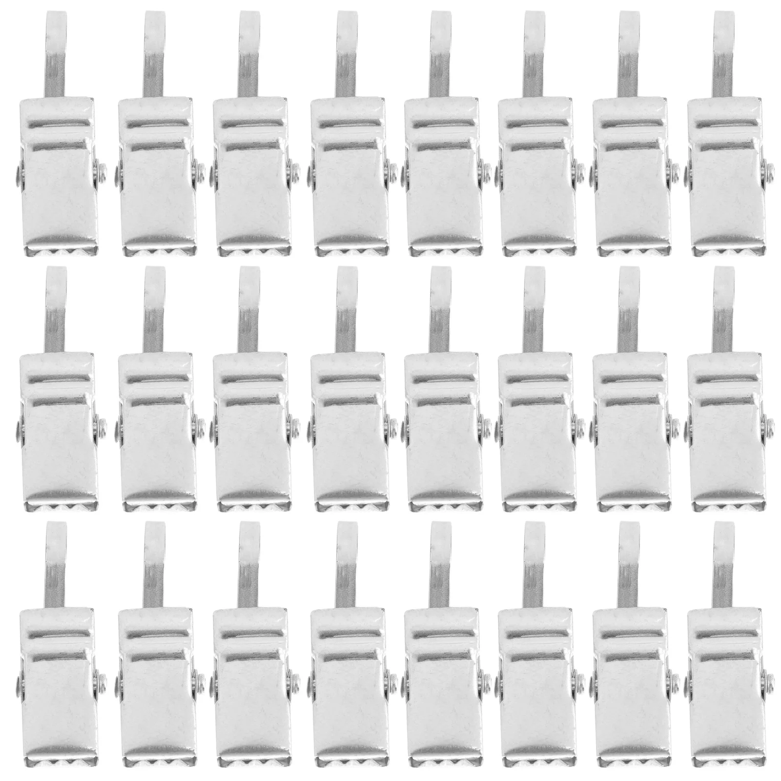 

100Pcs Curtain Clip Rings Drapery Hooks Stainless Steel Heavy Duty Spring Tension Clips for Curtain Rod Hanging Drapery Ring