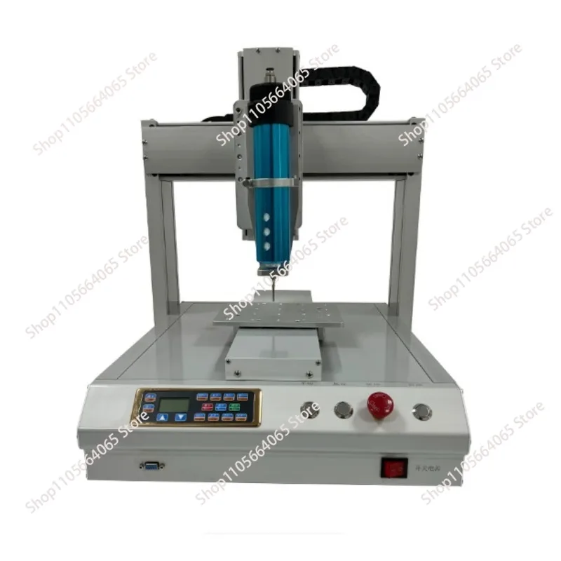 Fully automatic flat desktop three-axis dispensing machine single-liquid/double-liquid dispensing industrial machinery