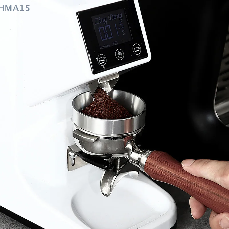 Coffee Catcher Ring Anti-fly Powder Ring Grinder Catcher Ring 51mm 53mm 58mm Coffee Handle Cloth Powder Dosing Ring Coffee Tools image 5