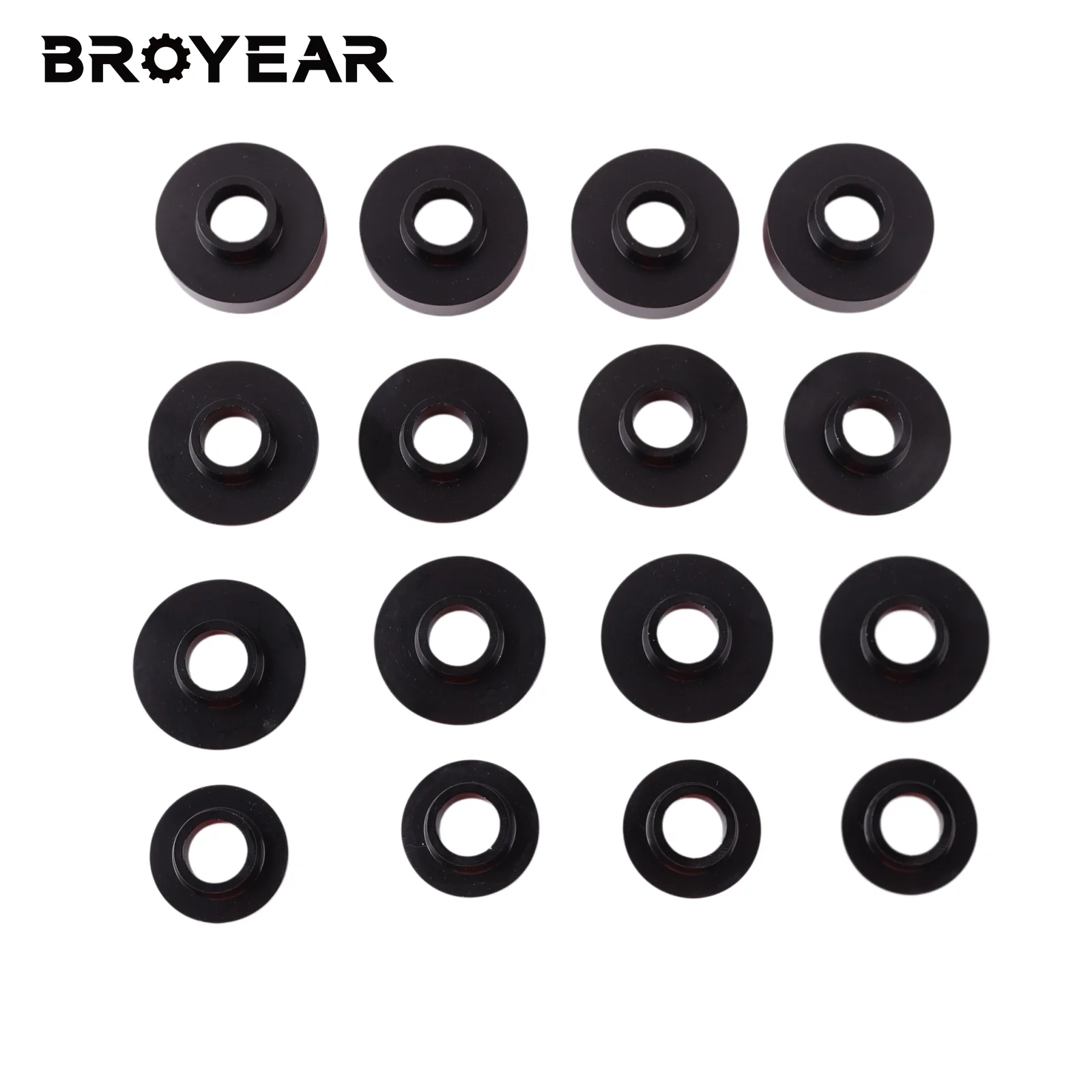 Broyear MQB Subframe Lock Alignment Bolt Collar Kit | Chassis Rigid Upgrade for VW Golf Mk7/Mk7.5 GTI R, Audi S3 8V
