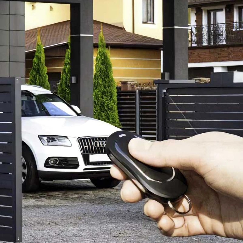 ALUTECH AT-4N Télécommande pour Portail 433.92MHz Code Roulant ALUTECH AT 4N AT4N Porte-clés Télécommande de Porte de Garage pour Barrière