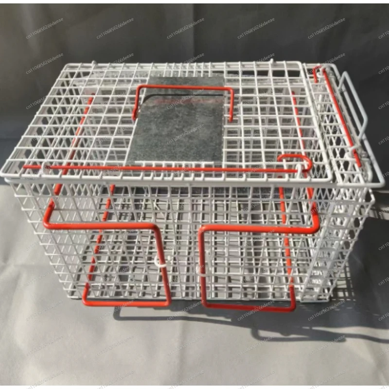 Professional Cat Immobilization Cage – White, for Injection, Grooming & Rescue (Non-Slip Design) view 3