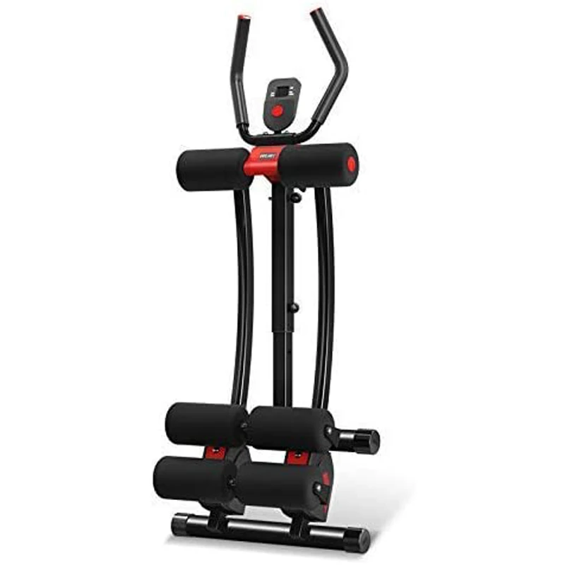 Ab Machine, Ab Workout Equipment for Home Gym, Height Adjustable ab Trainer, Foldable Fitness Equipment