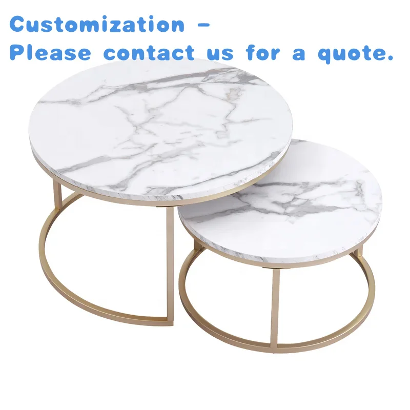 custom.House Furniture with Competition Price Coffee Table Sets Modern Design Simple Assemble Side Table Bedroom